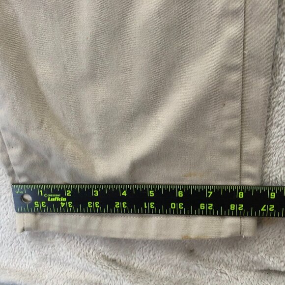 Riders By Lee Womens Pants 8M Beige Easy Care Straight Leg Chino Casual Trouser - Picture 9 of 13